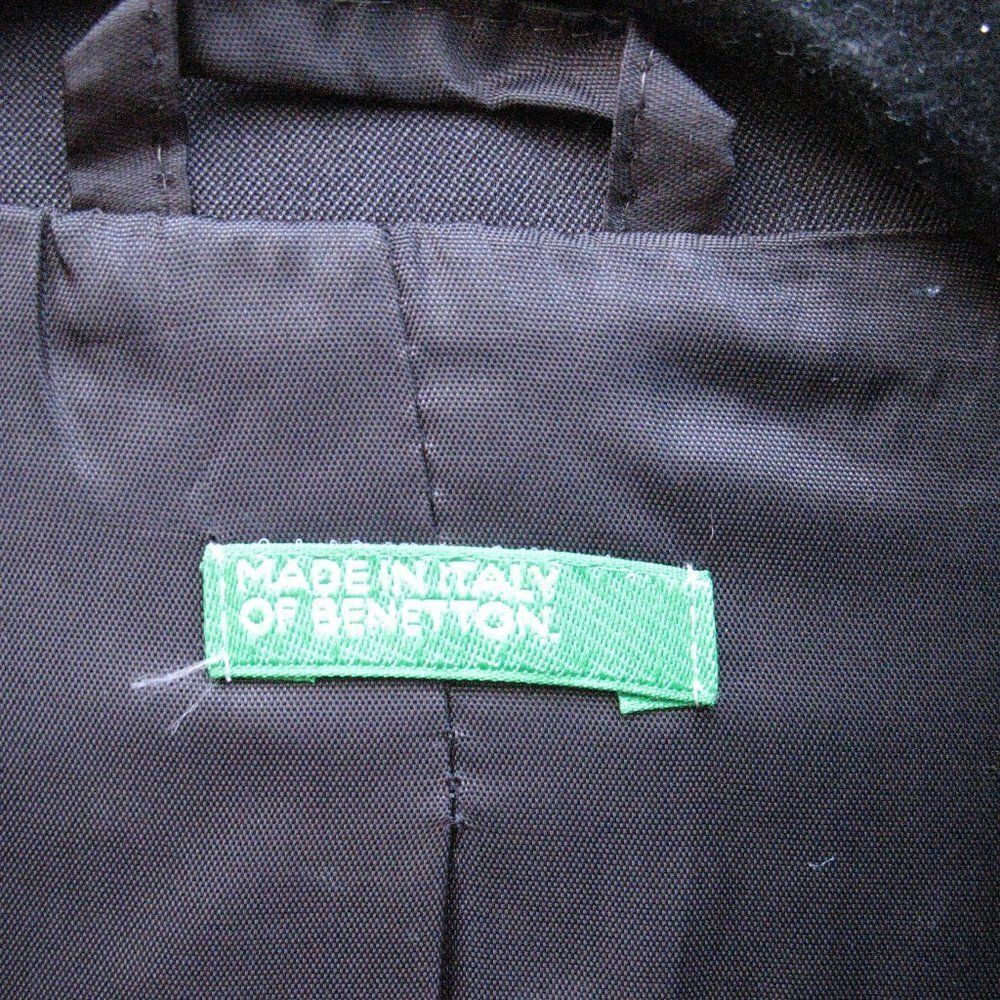 NWOT Black Classic 4 -Button Blazer Jacket Italy - Picture 6 of 7